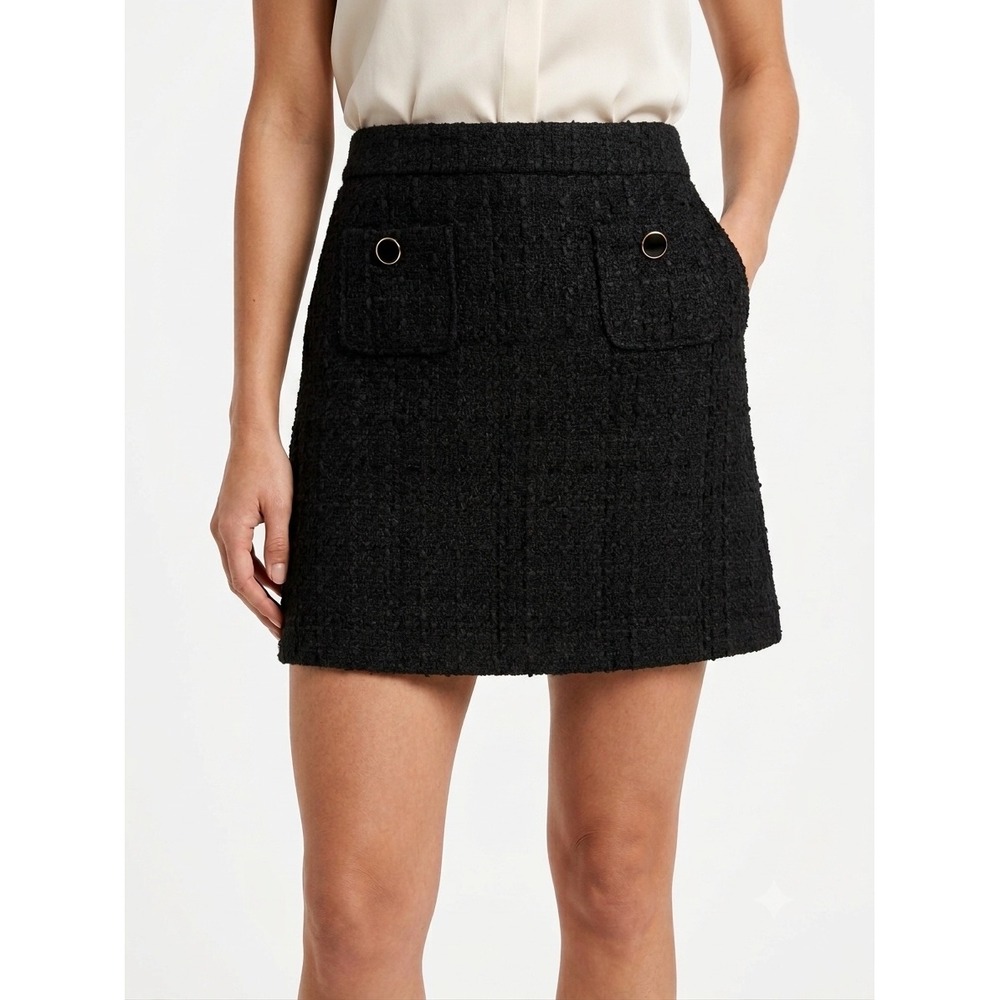 Maison d'Amélie Paris Whimsigoth Coastal Y2K Mini‎ Button Pockets 4 US 34 EU